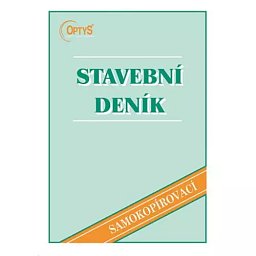 Obrázek pro produkt Deník stavební OP1268 A4 NCR, samokopírovací