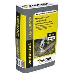 Obrázek pro produkt Weberbat potěr 20 mPa 25 kg